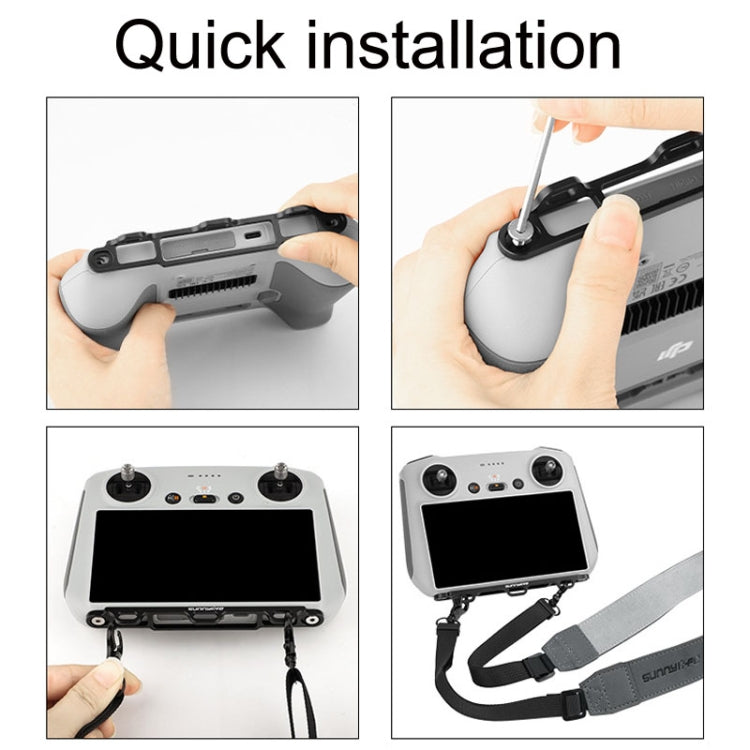 Sunnylife MM3-GS389 For Mini 3 Pro DJI RC with Screen Remote Control Leather Lanyard, MM3-GS389 Sunnylife MM3-GS389 For Mini 3 Pro DJI RC with Screen Remote Control Leather Lanyard, MM3-GS389